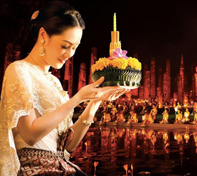 ...ขอเชิญร่วมสืบสานประเพณีลอยกระทงตำบลบางหิน  ประจำปี2556